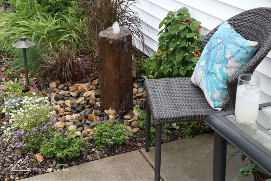 Aquascape 24" Faux Basalt Column Fountain Kit