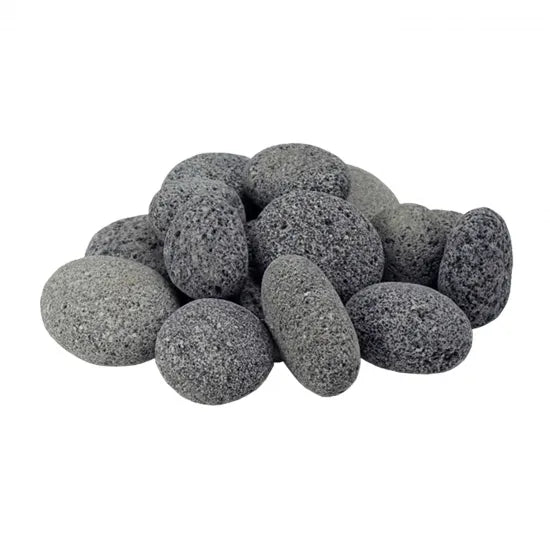Large Tumbled Lava Stone - 25 Lb