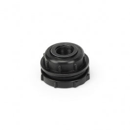 Black Poly Bulkhead Fitting