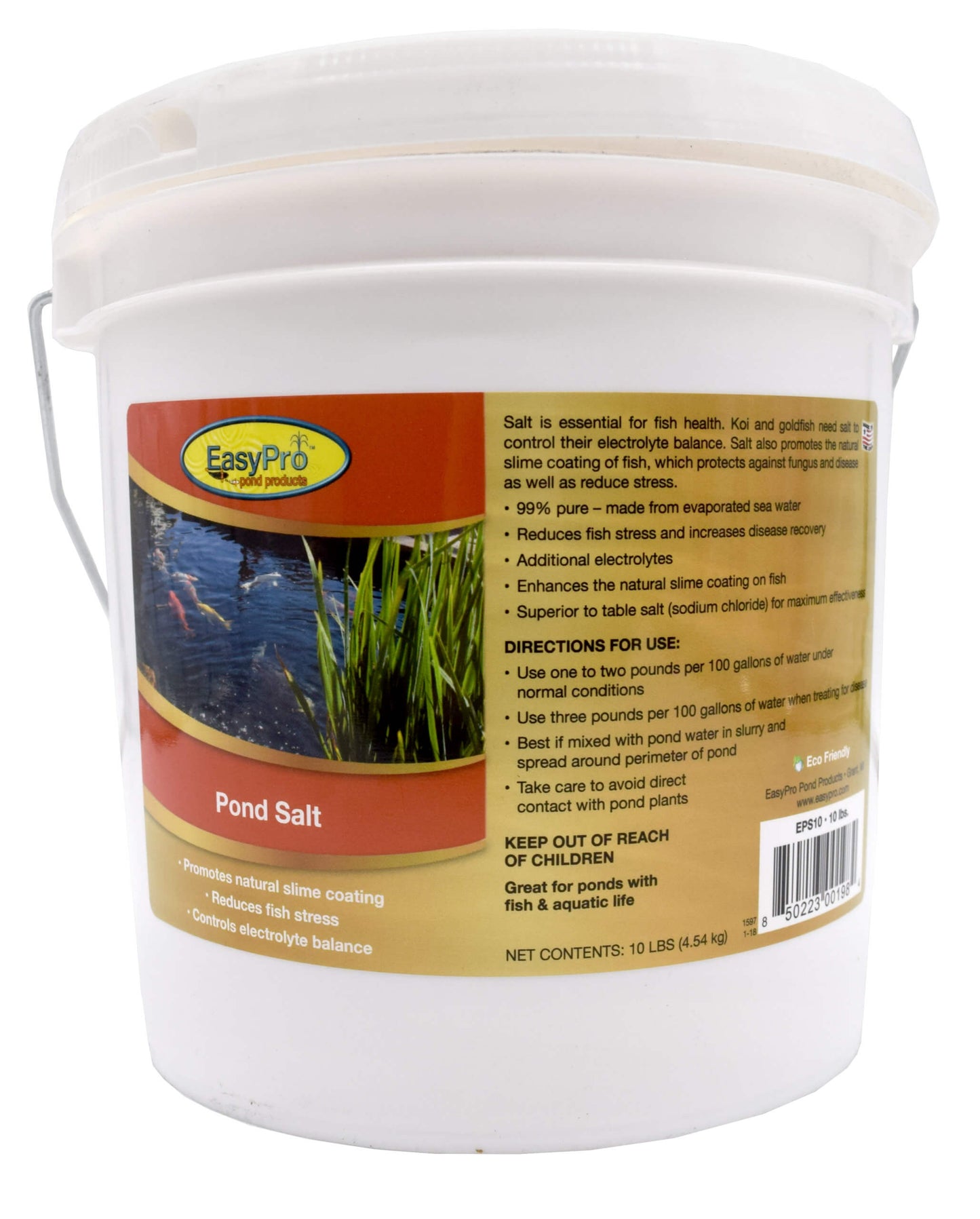 EasyPro Pond Salt - 10 lb. pail