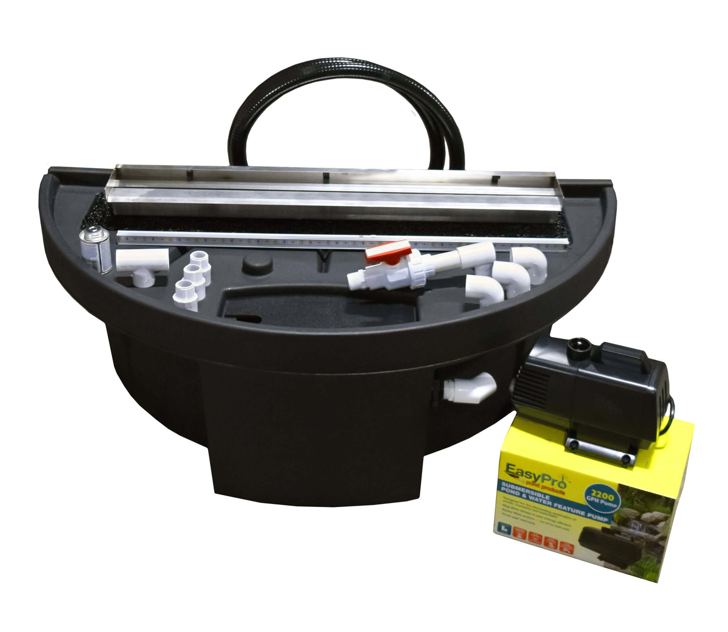 EasyPro Vianti Falls - 35" Spillway kit w/ White LED