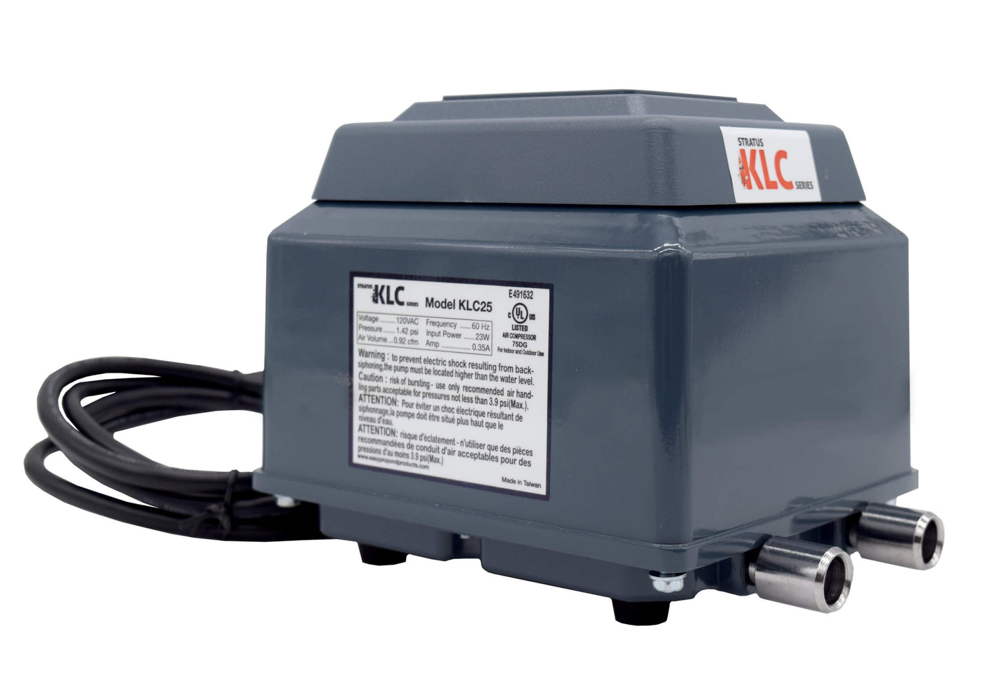 EasyPro Stratus KLC25 Series Pond Aerator