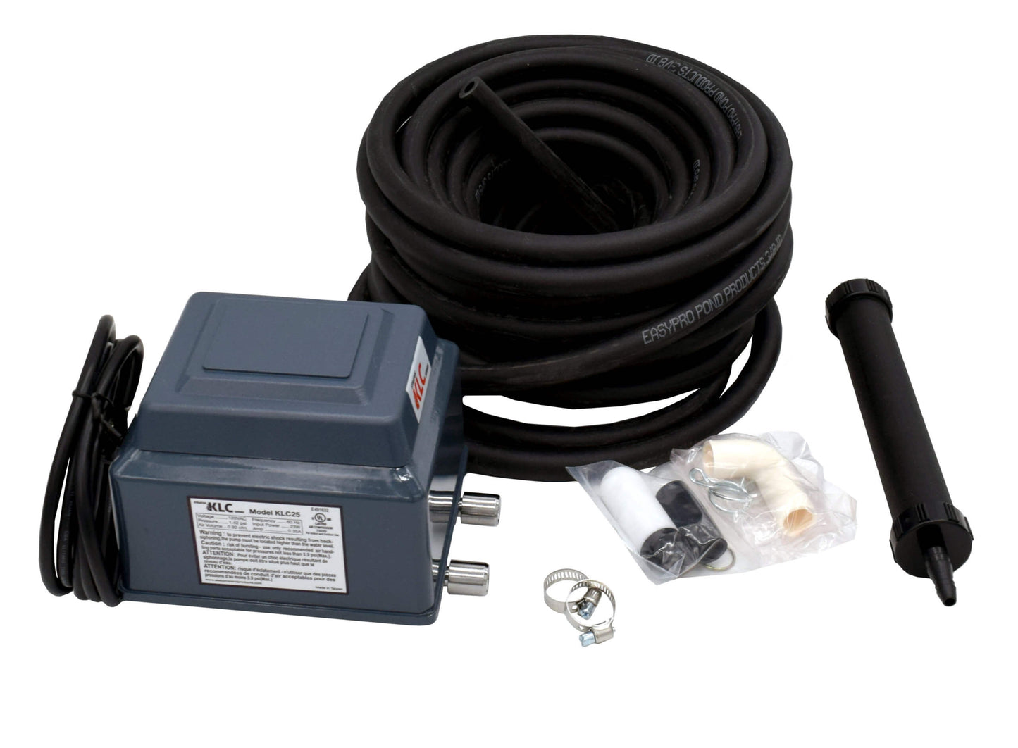 EasyPro KLC Koi Pond Aeration Kit - 1000 to 7500 Gallons ponds