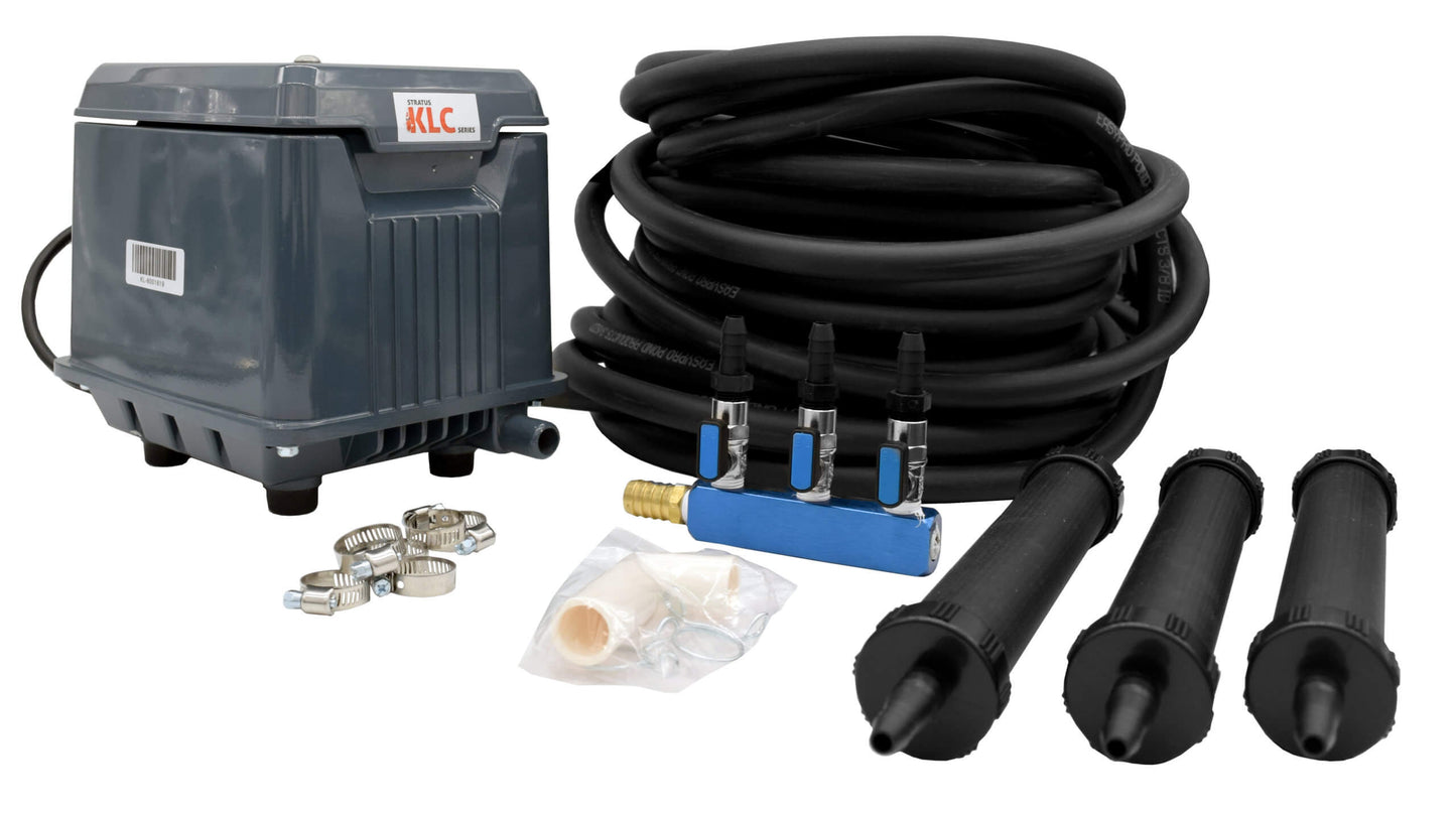 EasyPro KLC Koi Pond Aeration Kit - 3000 to 22500 Gallons ponds