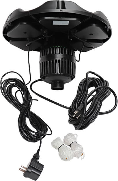 EasyPro Starburst Mini Floating Fountain w/ Super Bright LED Light Set