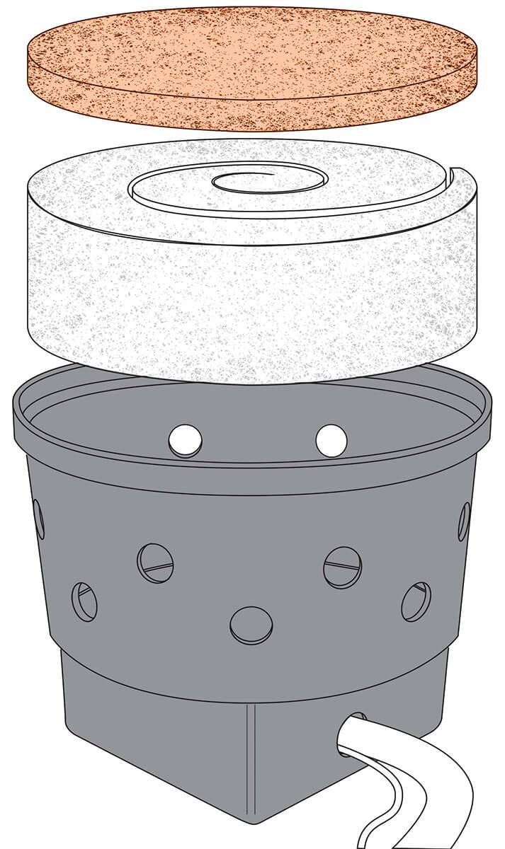 EasyPro Eco-Series Tempo submersible filter