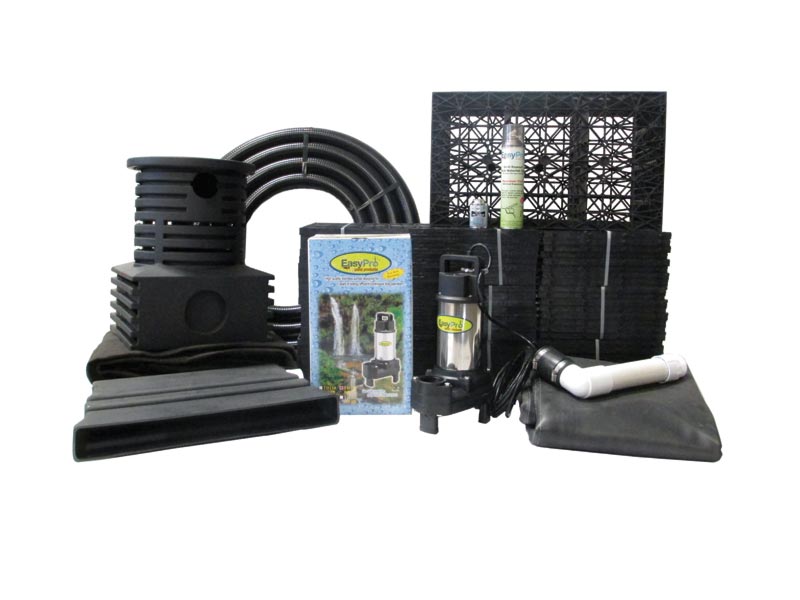 EasyPro Just-A-Falls Kit – 24′ Long x 2′ Wide w/ Res-Cubes & UWD Spillways