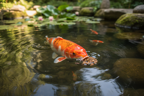 Introducing Food for Spring: How and When to Start Feeding Your Pond Fish Again