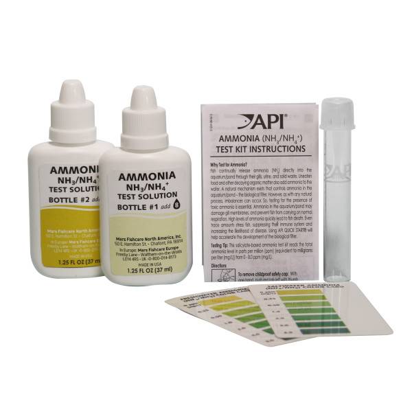 API Pond Ammonia Test Kit 130 Tests