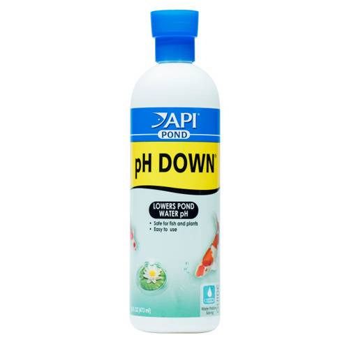 API Pond pH Down, 16 Ounces