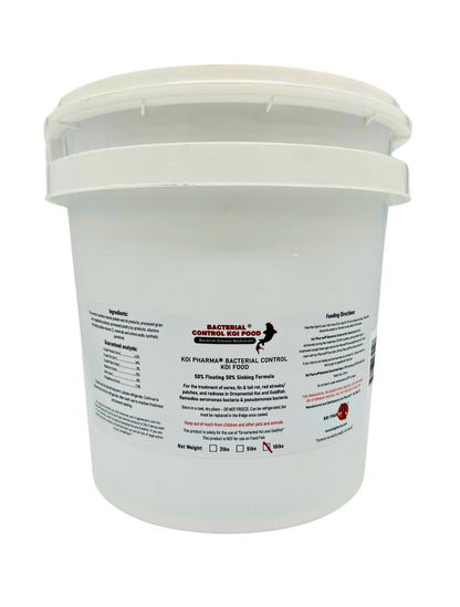 Bacterial Control Koi Food by KOI PHARMA® - Bacterial Disease Neutralizer