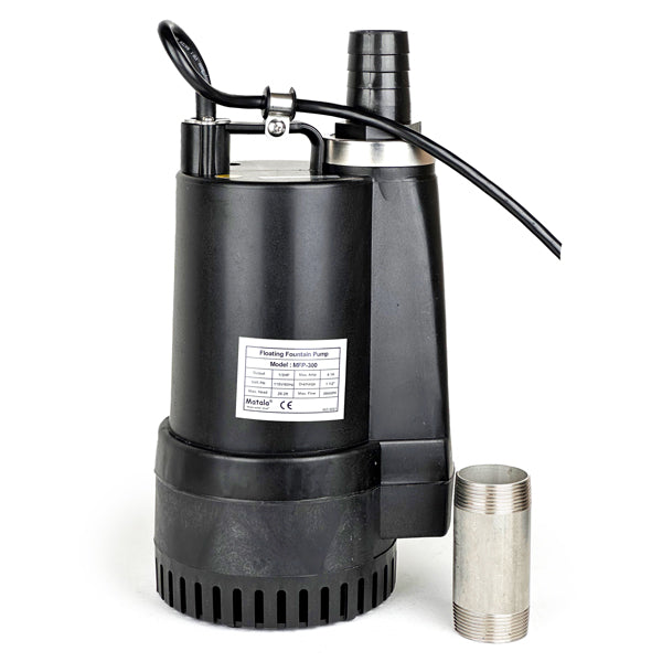 Matala Floating Fountain pump wwith power cord