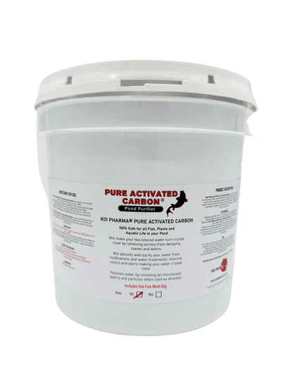 KOI PHARMA® Pure Activated Carbon Pond Purifier - Crystal Clear Water Solution