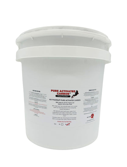 KOI PHARMA® Pure Activated Carbon Pond Purifier - Crystal Clear Water Solution