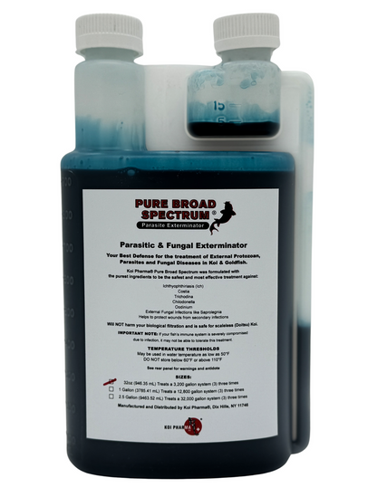 Pure Broad Spectrum Parasitic & Fungal Exterminator - Koi Fish Parasite Treatment