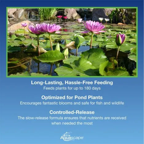 Once-A-Year Pond Plant Fertilizer Capsules