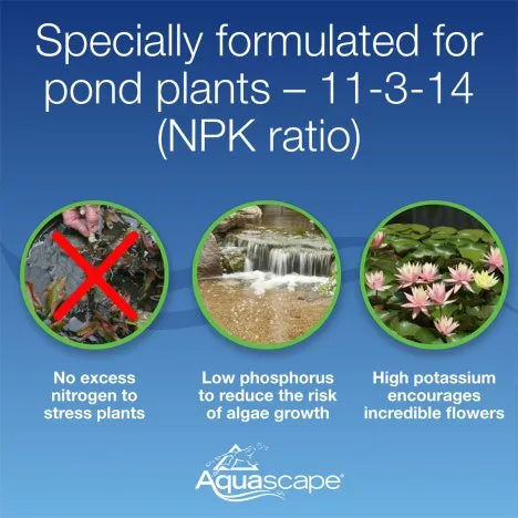Once-A-Year Pond Plant Fertilizer Capsules