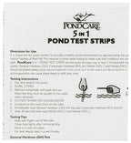 API Pond 5 in 1 Pond Test Strips 25count