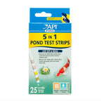 API Pond 5 in 1 Pond Test Strips 25count