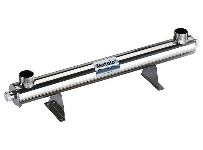 Matala 300 Watt Stainless Steel UV Clarifier w/ 3" Unions