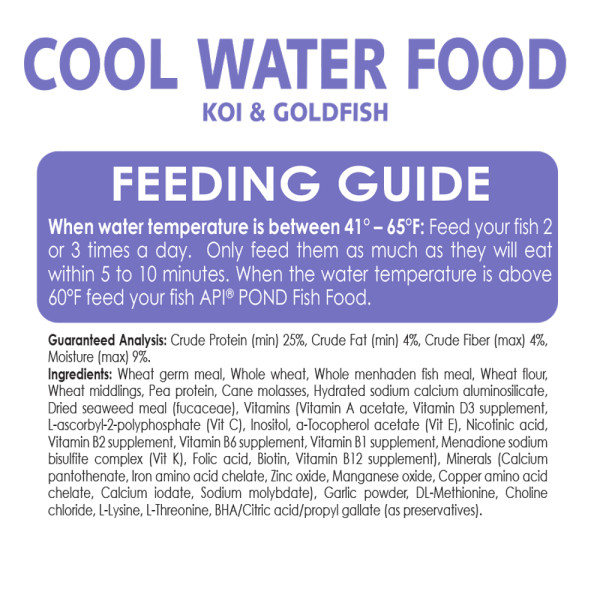 API Cool Water Pond Food