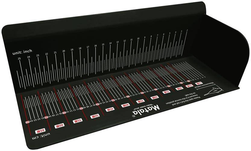 Matala Koi Measuring Board Black