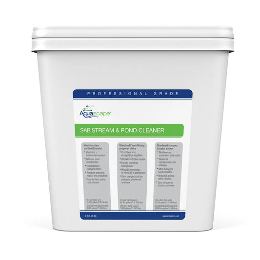 Sab Stream & Pond Cleaner Professional Grade - 9 Lb / 4.08 Kg