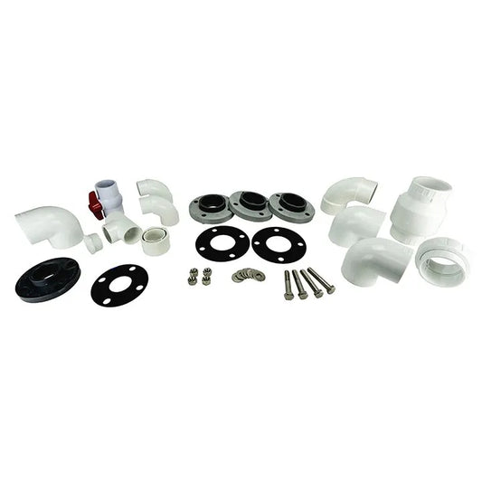 Ext Pump Plumbing Kit 3" X 2"