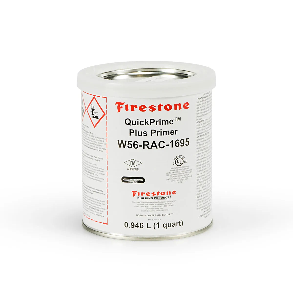 Firestone Quickprime Plus - Epdm Liner Seaming Tape Primer