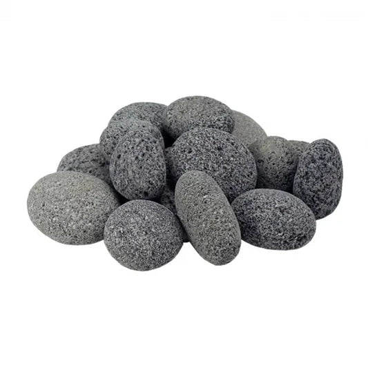 Mixed Tumbled Lava Stone - 50 Lb