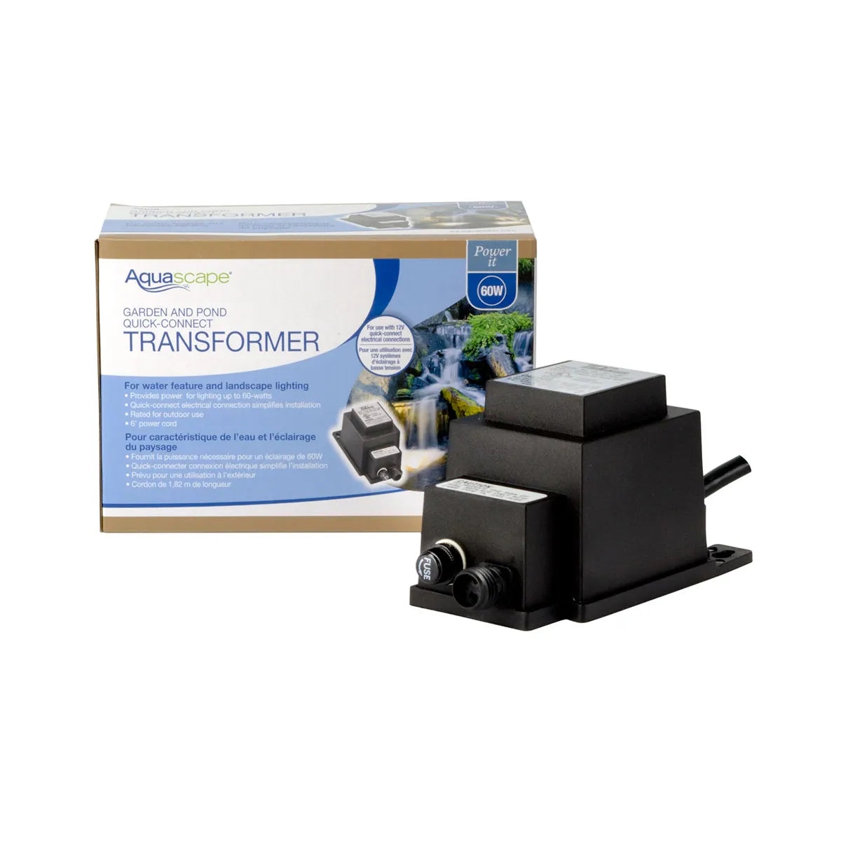 60-Watt Low Voltage Quick-Connect Transformer