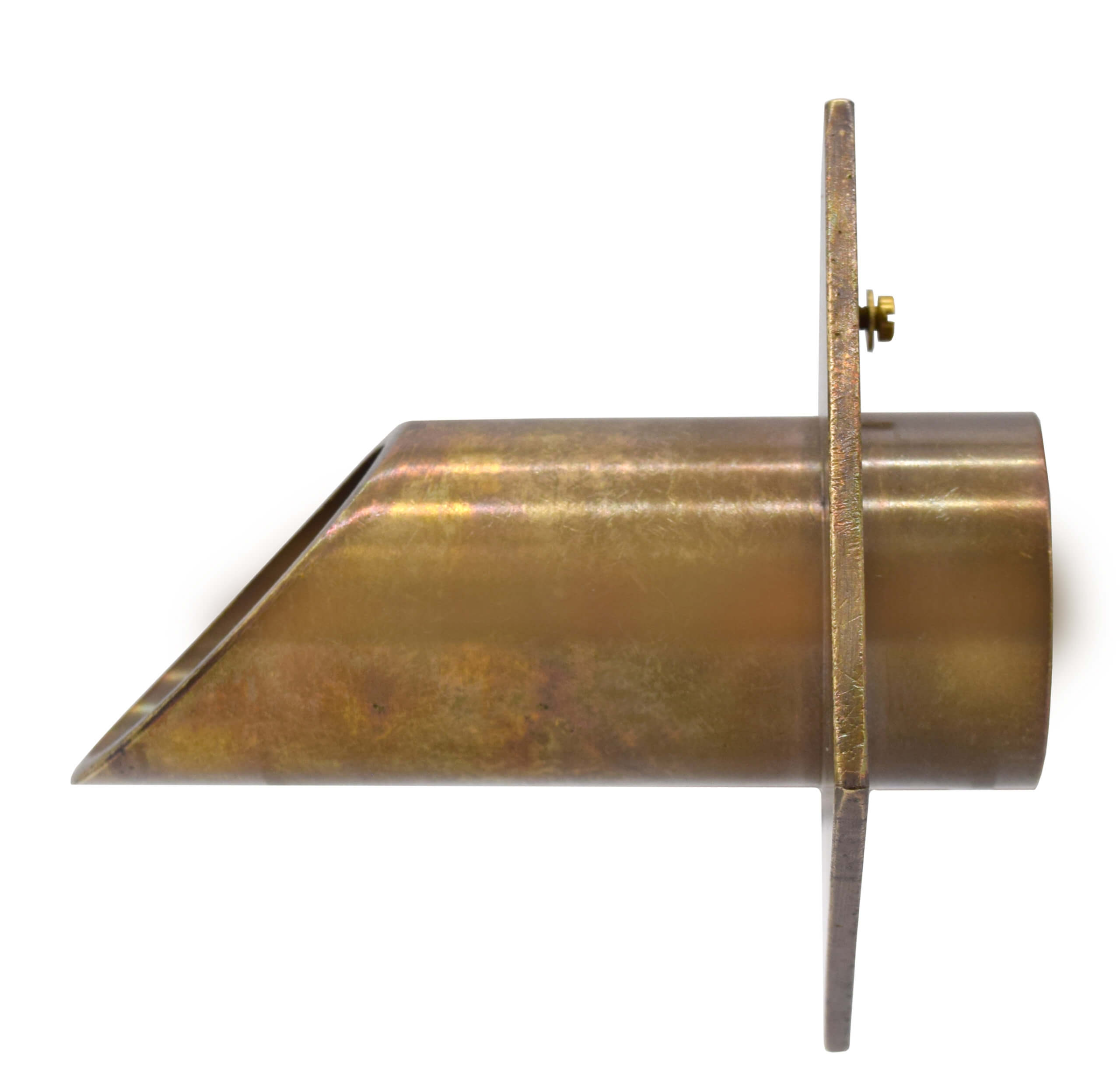 EasyPro Vianti Falls Antique Brass 2&#8243; Diamond Wall Scupper