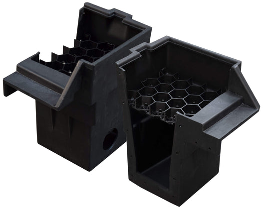 EasyPro Left / Right Ends Unassembled - Set up for 3&#8243; Pipe