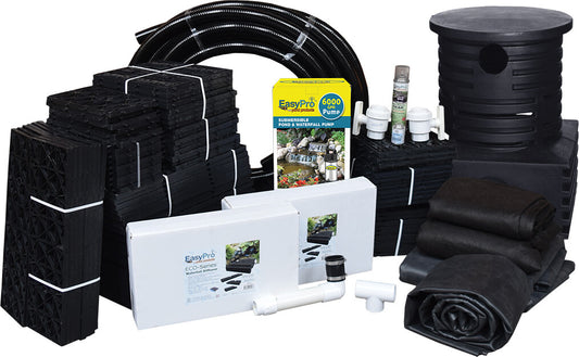 EasyPro Just-A-Falls Kit - 28&#8242; Long x 4&#8242; Wide w/ Res-Cubes & UWD Spillways