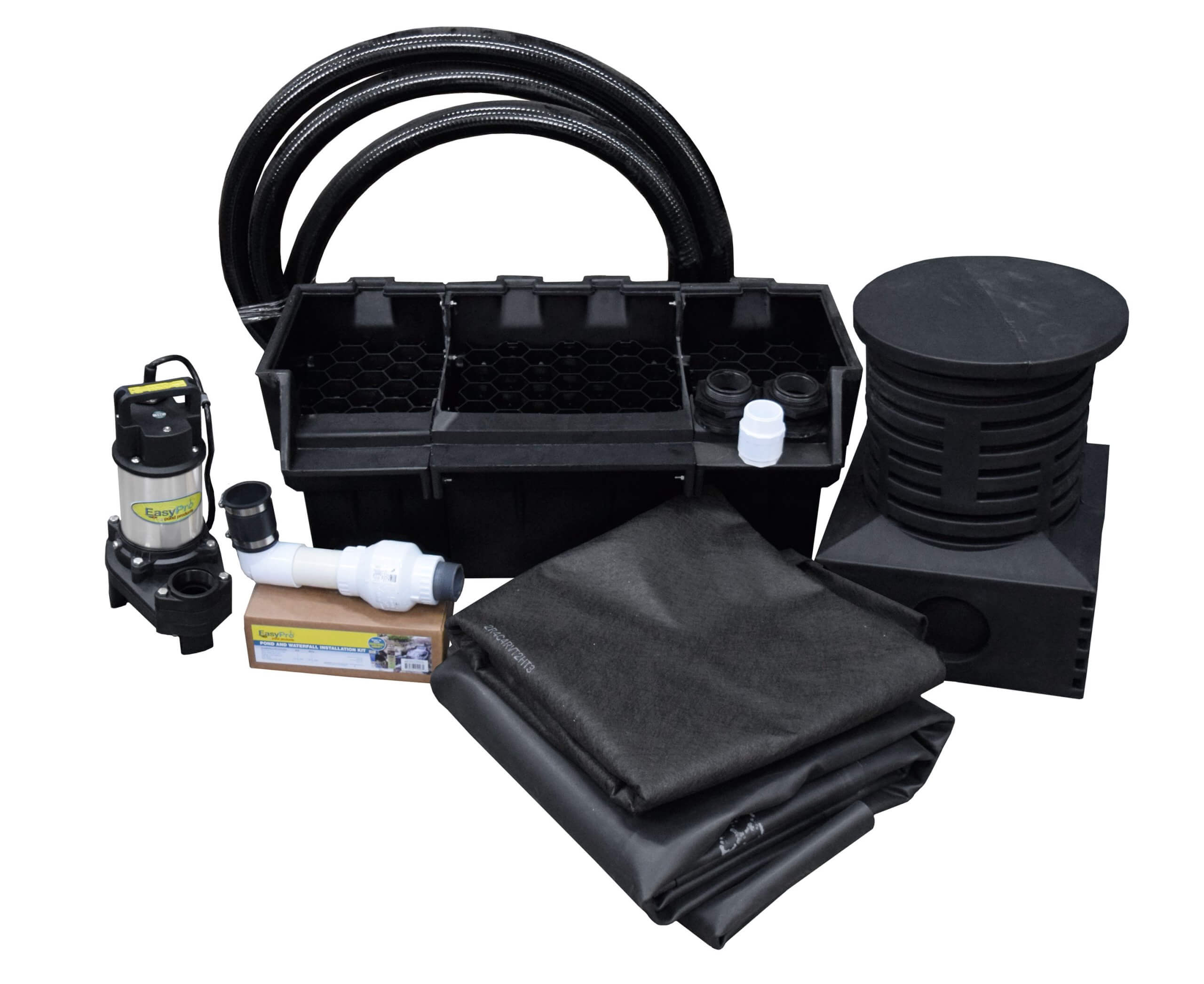 EasyPro JAF2 Just-A-Falls PRO-Series Medium Waterfall Kit - 34" Spillway - 11' Stream