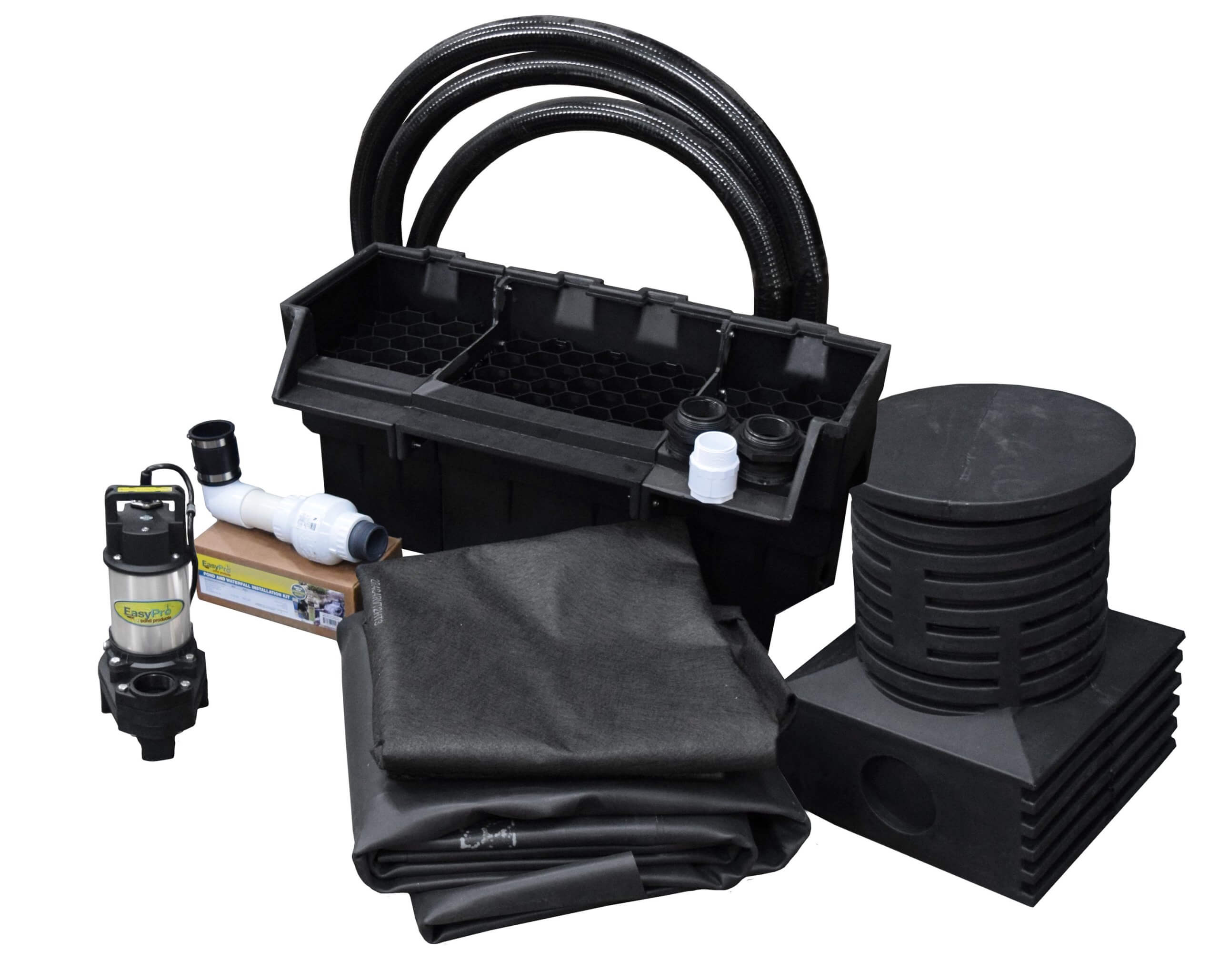 EasyPro JAF2 Just-A-Falls PRO-Series Medium Waterfall Kit - 34" Spillway - 11' Stream