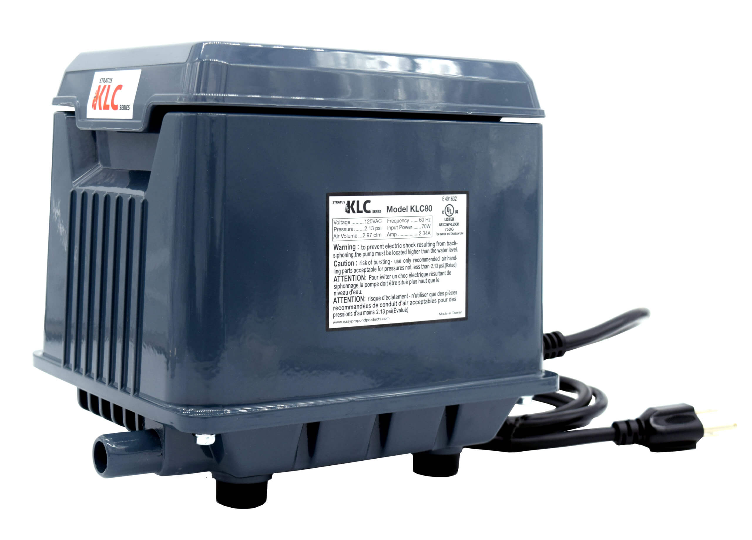 EasyPro Stratus KLC80 Series Pond Aerator