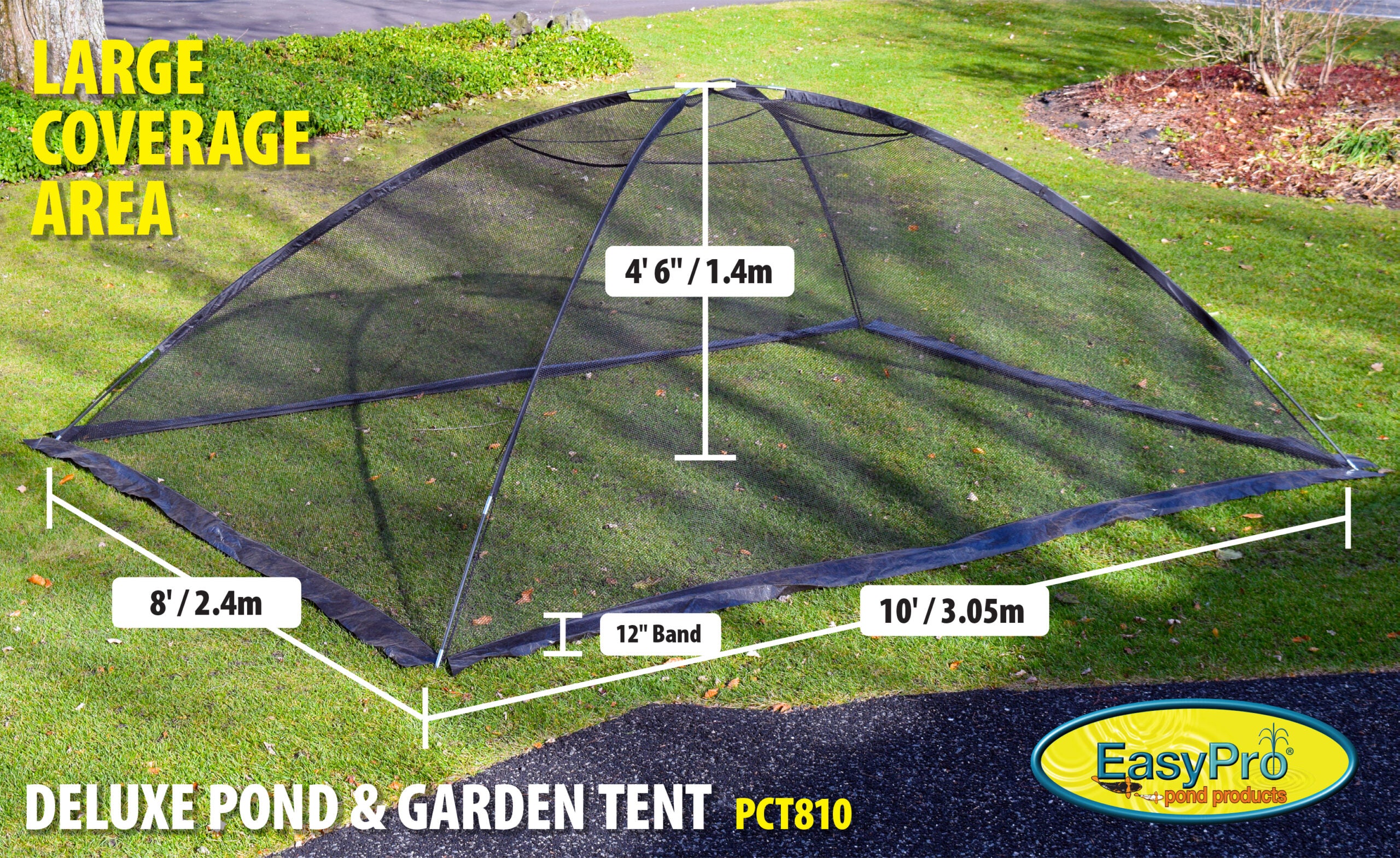 EasyPro Deluxe Pond Cover Tent – 8&#8242; x 10&#8242;